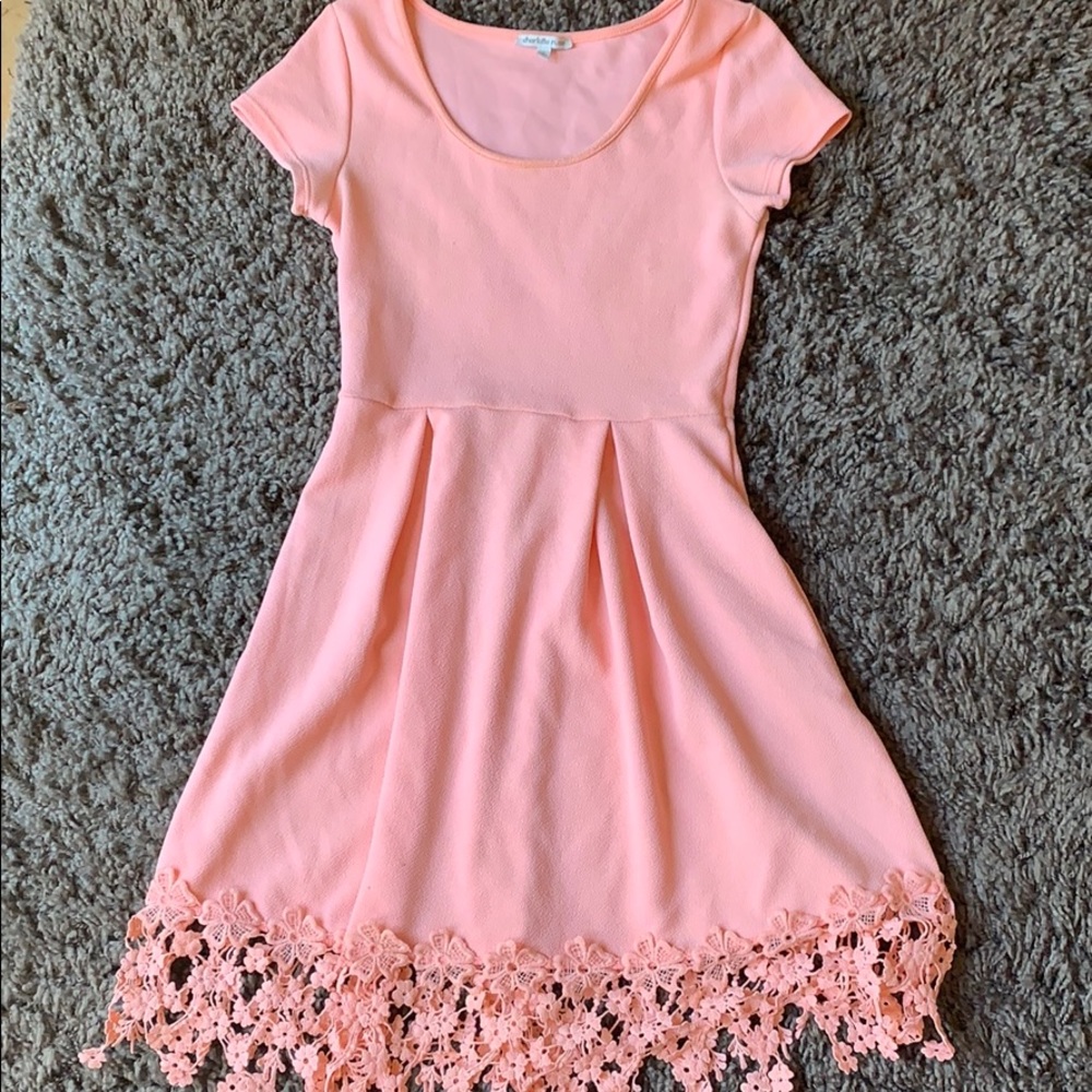 Charlotte Russe pink dress